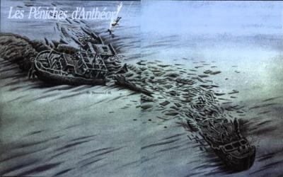 Péniches d'Anthéor - En cours de réalisation