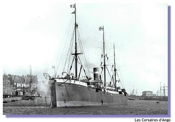 Le Gallia Ex Chateau-Yquem/Sister ship du Château-Margaux - Collection Marius Bar que nous remercions