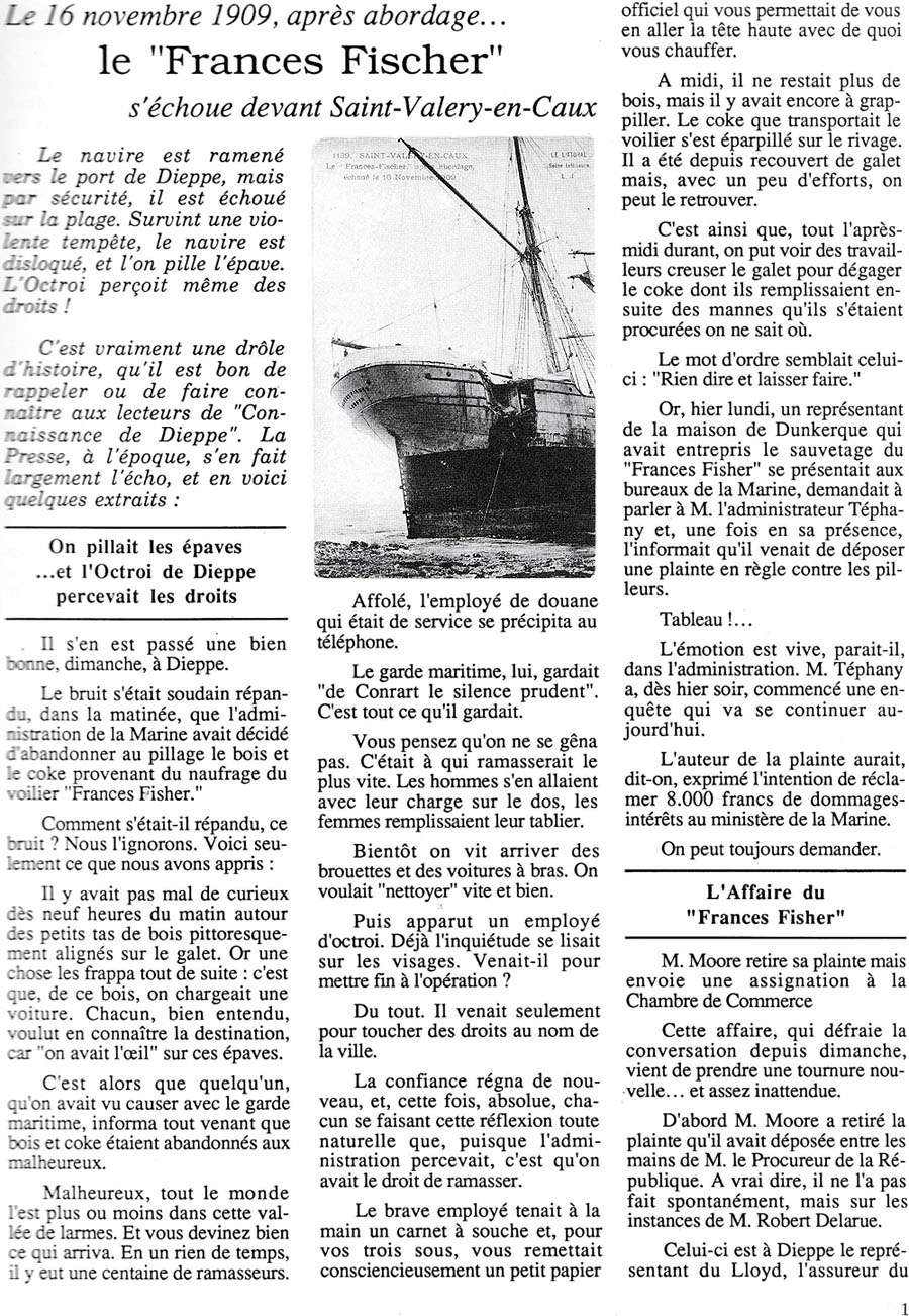 Connaissance de Dieppe