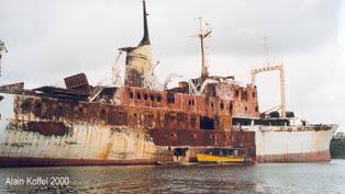 Acacio vu de tribord