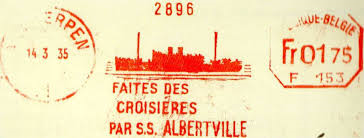 Oblitération croisières Albertville