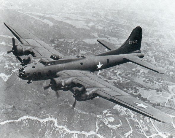 Épave du B-17 près de Paluel