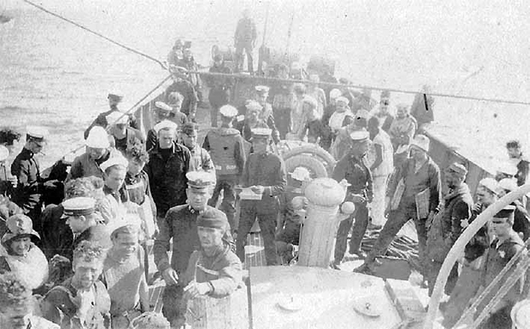 A bord du Californian