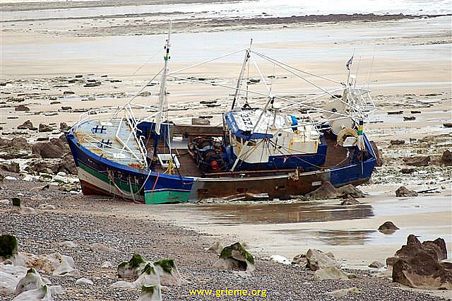 Parmi les roches qui lui furent fatales