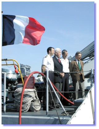 Officiers à bord du CAPRICORNE