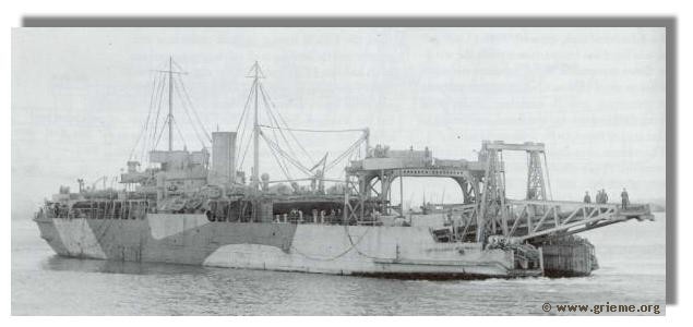 Le T.F. 3 devient H.M.S. Daffodil
