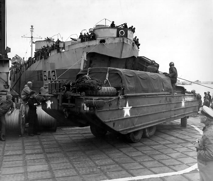 Dukw bâché