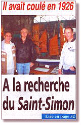 Le St Simon coule en Octobre 1926