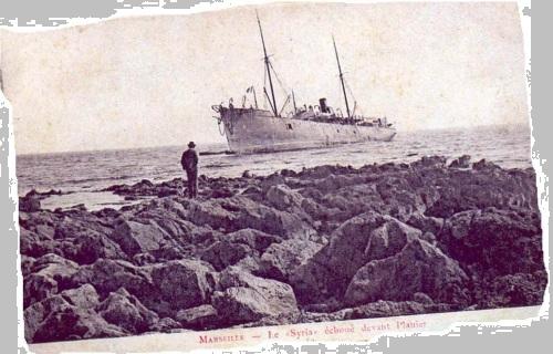 Le Syria échoué au Planier