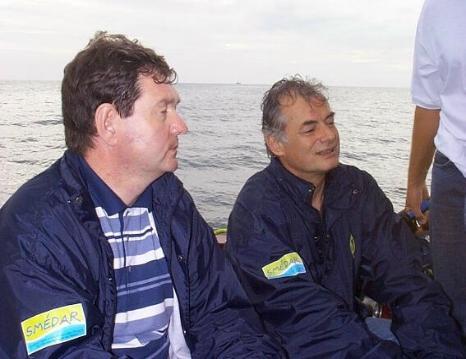 Jean Claude et Frédéric... les historiens du G.R.I.E.M.E.