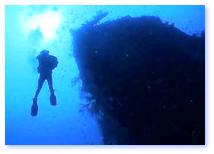 Stop à la poupe du Roraima