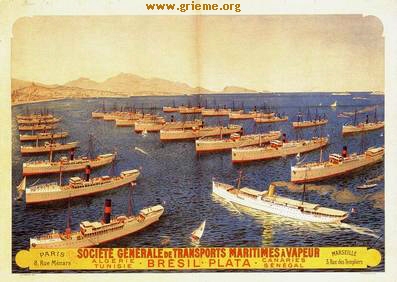 Le Salta, un des navires d'une flotte importante