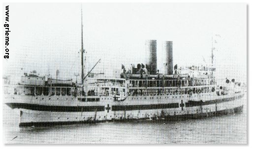 Le Salta est transformé en navire hôpital