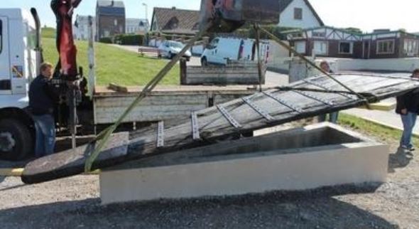 installation du safran du Saluto