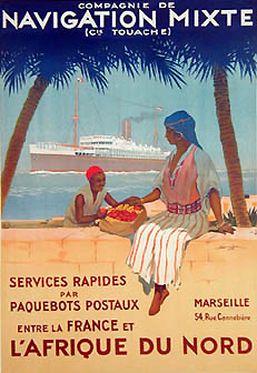 Affiche de la Cie Navigation Mixte