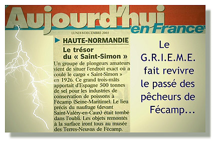 Le GRIEME fait revivre le passé des pêcheurs de Fécamp