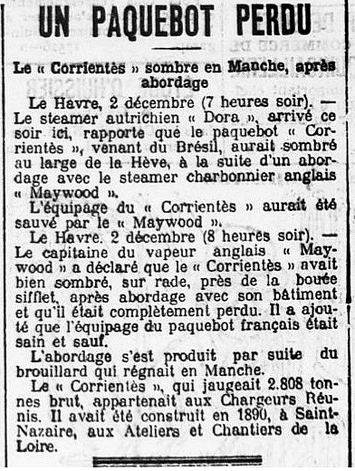 A propos du Corrientes