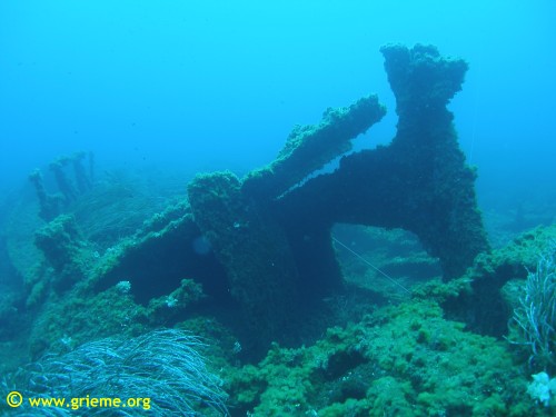 Vue de la poupe du Tell