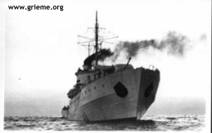 Sister Ship de l'UJ1433 - Vue de face.