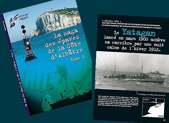 Le Yatagan dans la Saga des Epaves de la Côte d'Albâtre Tome 2