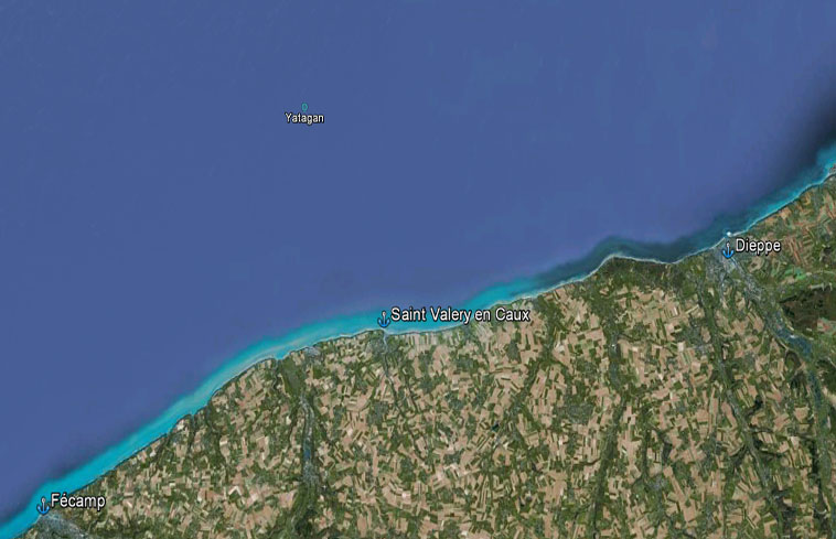 Position du Yatagan